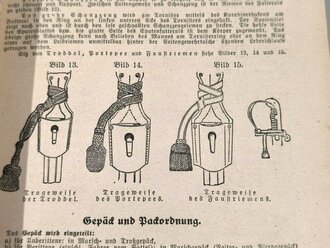 "Der Dienstunterricht im Herr - Ausgabe für den Nachrichtensoldaten", Jahrgang 1937-1938, 344 Seiten, DIN A5, gebraucht, Einband löst sich