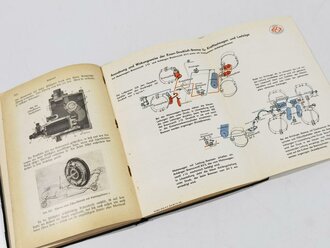 H.Dv.471 M.Dv.Nr. 239 L.Dv.100 "Handbuch für Kraftfahrer" 1936, DIN A5, 351 Seiten  mit Stockflecken, Einband löst sich