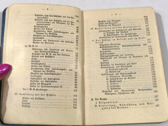 H.Dv.130/2a "Ausbildungsvorschrift für die Infanterie Heft 2 - Die Schützenkompanie Teilk a" 1935, DIN A6, 191 Seiten, gebraucht