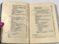 H.Dv.130/2a "Ausbildungsvorschrift für die Infanterie Heft 2 - Die Schützenkompanie Teilk a" 1935, DIN A6, 191 Seiten, gebraucht