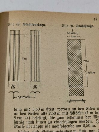 "Pionierdienst aller Waffen - Ergänzungsheft zur H. Dv. 316" 1941, DIN A6, 105 Seiten, gebraucht