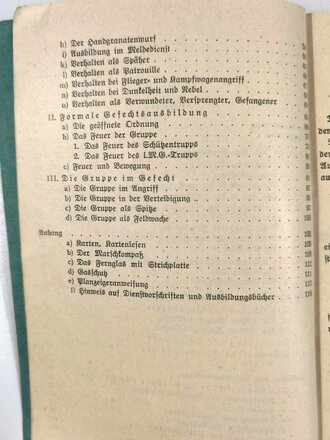 "Die Soldatenfibel", datiert 1939, 116 Seiten, gebraucht, DIN A5