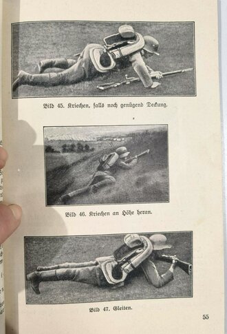 "Die Soldatenfibel", datiert 1939, 116 Seiten, gebraucht, DIN A5