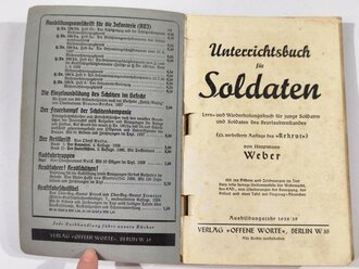 "Unterrichtsbuch für Soldaten Aufgabe A...