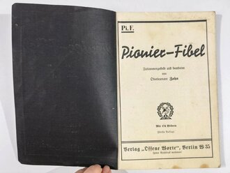 "Pionier-Fibel", 140 Seiten, gebraucht, DIN A5