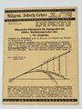 "Allgem. Schieß-Lehre" Taschentafeln nach H Dv. 240 Stand Sommer 1939, 16 x 12 cm