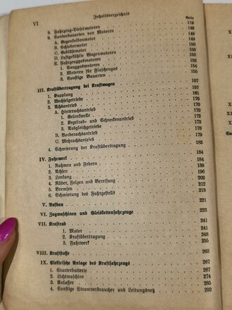 H.Dv.471 M.Dv.Nr. 239 L.Dv.100 "Handbuch für Kraftfahrer" 1941, DIN A5, 351 Seiten, Deckblatt fehlt