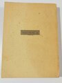 "Taschenbuch für die Ausbildung im Gasabwehrdienst", DIN A6, ca. 300 Seiten, datiert 1944, fleckig