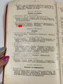 "Der Dienstunterricht im Heer - Ausgabe für den Kanonier (bespannt)", Jahrgang 1939, 319 Seiten, DIN A5, gebraucht, Stockflecken