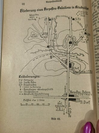 "Felddienst ABC für den Schützen", datiert 1934, 194 Seiten, DIN A5, gebraucht