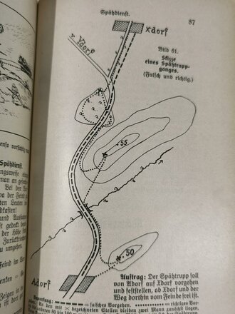 "Felddienst ABC für den Schützen", datiert 1934, 194 Seiten, DIN A5, gebraucht