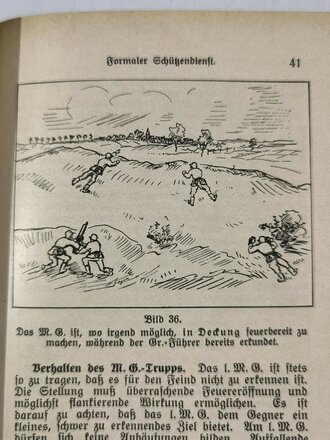 "Felddienst ABC für den Schützen", datiert 1934, 194 Seiten, DIN A5, gebraucht