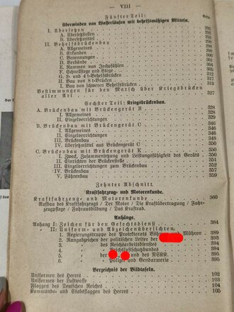 "Der Dienstunterricht im Herr - Ausgabe für den Pionier", Jahrgang 1940, 393 Seiten, DIN A5, gebraucht, Einband lose