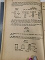 H.Dv.220/5b "Ausbildungsvorschrift für die Pioniere" Teil 5b Schwerer Behelfsbrückenbau, datiert 1938, 102 Seiten