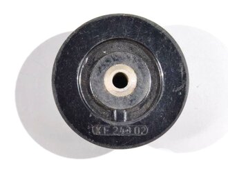 Umschalter aus schwarzer Preßmasse , Innendurchmesser 5,6mm, Aussendurchmesser 50mm