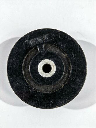 Umschalter aus schwarzer Preßmasse , Innendurchmesser 5,6mm, Aussendurchmesser 50mm