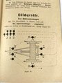 Bayer. Landes-Feuerwehr-Verband E.V."Kommando Auszug zu den Übungsvorschriften", datiert 1930, 47 Seiten, A6