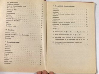 "Anleitungen für die Feuerbeschau", datiert 1939, 64 Seiten, unter A5, Einband lose