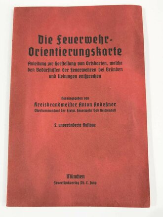 "Die Feuerwehr-Orientierungskarte", 15 Seiten,...