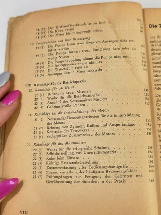 "Tragkraftspritze einsatzbereit!", datiert 1943, 175 Seiten, unter A5