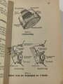 PDV. 23 "Ausbildungsvorschrift für den Feuerwehrdienst" II Teil: Der Gasschutzdienst, datiert 1939, A6, 111 Seiten. Einband lose