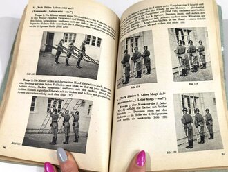 "Die Ausbildung der Feuerschutzpolizei", datiert 1944, 175 Seiten, A5, Einband löst sich