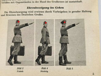 "Die Ausbildung der Feuerschutzpolizei", datiert 1944, 175 Seiten, A5, Einband löst sich