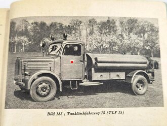 "Die Ausbildung der Feuerschutzpolizei", datiert 1944, 175 Seiten, A5, Einband löst sich