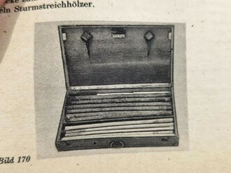 "Die Ausbildung der Feuerschutzpolizei", datiert 1944, 175 Seiten, A5, Einband löst sich