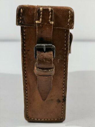 Tasche für Schnurloser Überträger Wehrmacht datiert 1940, Ungeschwärztes Stück
