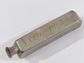 Stecker für Vielfachkabel zum großen Feldklappenschrank der Wehrmacht