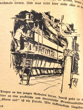 "Die Kriegsmarine ruft", Korvettenkapitän Giese, Berlin 1941, 85 Seiten