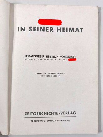 "Hitler in seiner Heimat", Bildband, Hrsg....