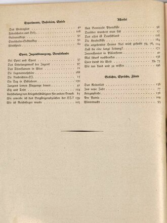 "Der Gute Kamerad," Illustriertes. Jahrbuch für Jungen, 56. Folge, Stuttgart, Union Deutsche Verlagsgesellschaft, 196 Seiten, gebunden