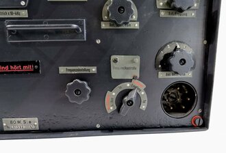 80 Watt Sender a datiert 1941 ( für Panzerspähwagen und Schützenpanzer) Komplett überarbeitetes Stück