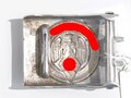Hitler Jugend, Koppelschloss aus Aluminium, entnazifiziert