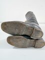 Paar Stiefel für Offiziere der Wehrmacht. Getragenes Paar, Sohlenlänge 28,5cm, mit Holzspannern