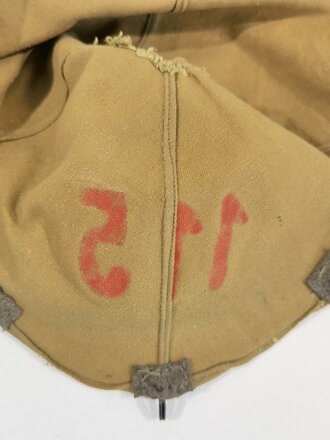 1. Weltkrieg Überzug für eine Pickelhaube "115", neuzeitliche REPRODUKTION aus Sammlungsauflösung