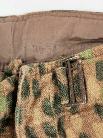 Tarnjacke und Hose für Angehörige der Waffen SS Panzertruppe, neuzeitliche REPRODUKTION aus Sammlungsauflösung