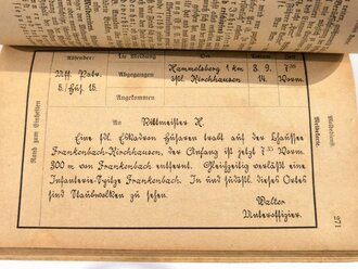  Leitfaden für den Kavalleristen", Ausbildungsjahr 1915/16, 361 Seiten, unter DIN A5