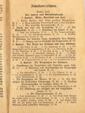  Leitfaden für den Kavalleristen", Ausbildungsjahr 1915/16, 361 Seiten, unter DIN A5