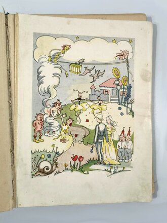 "Jungmädelleben", Trude Höing, Ein Jahrbuch für 8-14 jährige Mädel, 2. Band, Leipzig,159 Seiten, Bindung löst sich teilweise