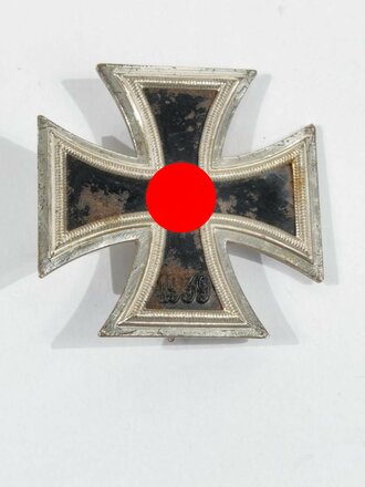 Eisernes Kreuz 1.Klasse 1939, Magnetisch, schwärzung des HK fast vollständig, Hersteller " 15"  für Friedrich Orth