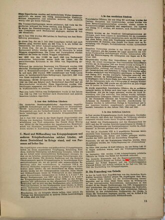 23 Seitige Anklageschrift des Internationalen Militärgerichtshofes am 20.November 1945.