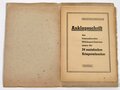 23 Seitige Anklageschrift des Internationalen Militärgerichtshofes am 20.November 1945.