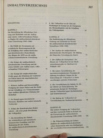 "Die Geschichte der Deutschen Volkspolizei 1945-1961" Gebraucht, 368 Seiten