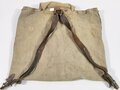 1.Weltkrieg, Rucksack für Mannschaften datiert 1915. Getragenes Stück in gutem Zustand