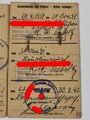 Hitler Jugend Führerausweis eines Angehörigen aus Kiel, dazu die Abnahmeberechtigung für das DJ Leistungsabzeichen