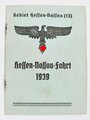 Hessen Nassau Fahrt der Hitler Jugend, Konvolut Ausweise eines Teilnehmers 1938 und 1939