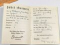 Hessen Nassau Fahrt der Hitler Jugend, Konvolut Ausweise eines Teilnehmers 1938 und 1939